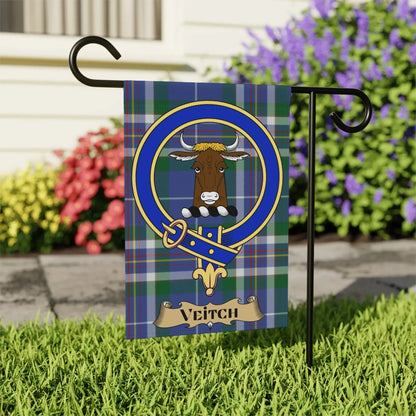 Veitch Clan Crest Badge Garden Flag product
