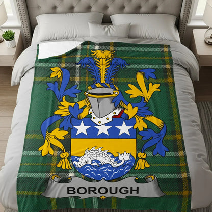 Borough Family Crest Emblem Printed Bedding product