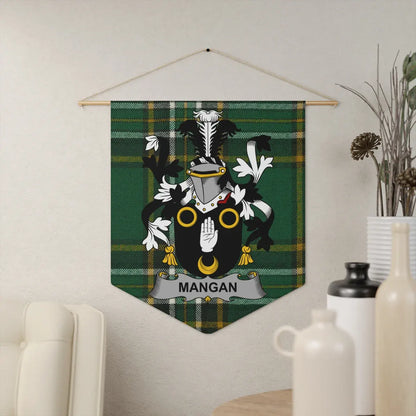Family Crest Tartan with Shield design wall decoration