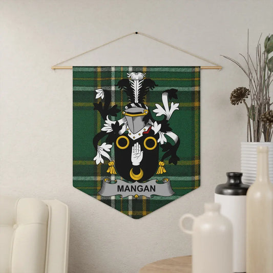 Family Crest Tartan with Shield design wall decoration