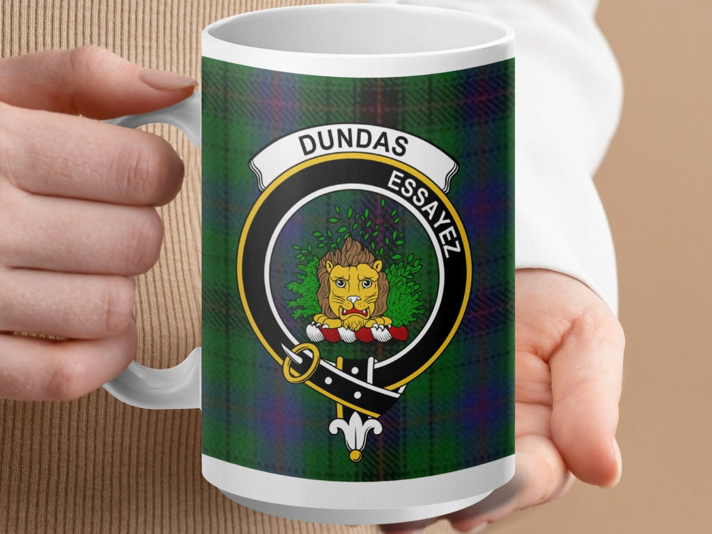 Dundas Essayez Crest Printed Coffee Mug product type