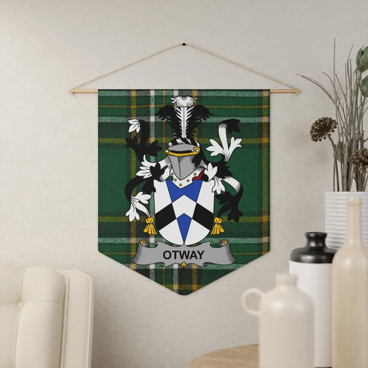 Personalized Family Crest Wall Banner product type