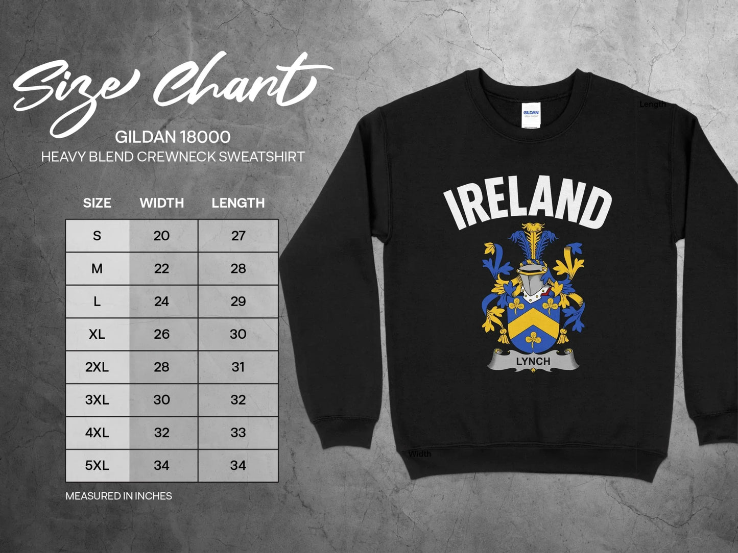 Irish Heritage Hoodie Ireland Lynch Family Sweatshirt product