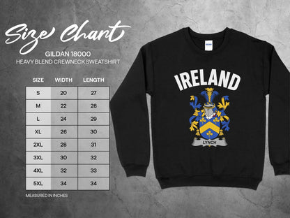 Irish Heritage Hoodie Ireland Lynch Family Sweatshirt product