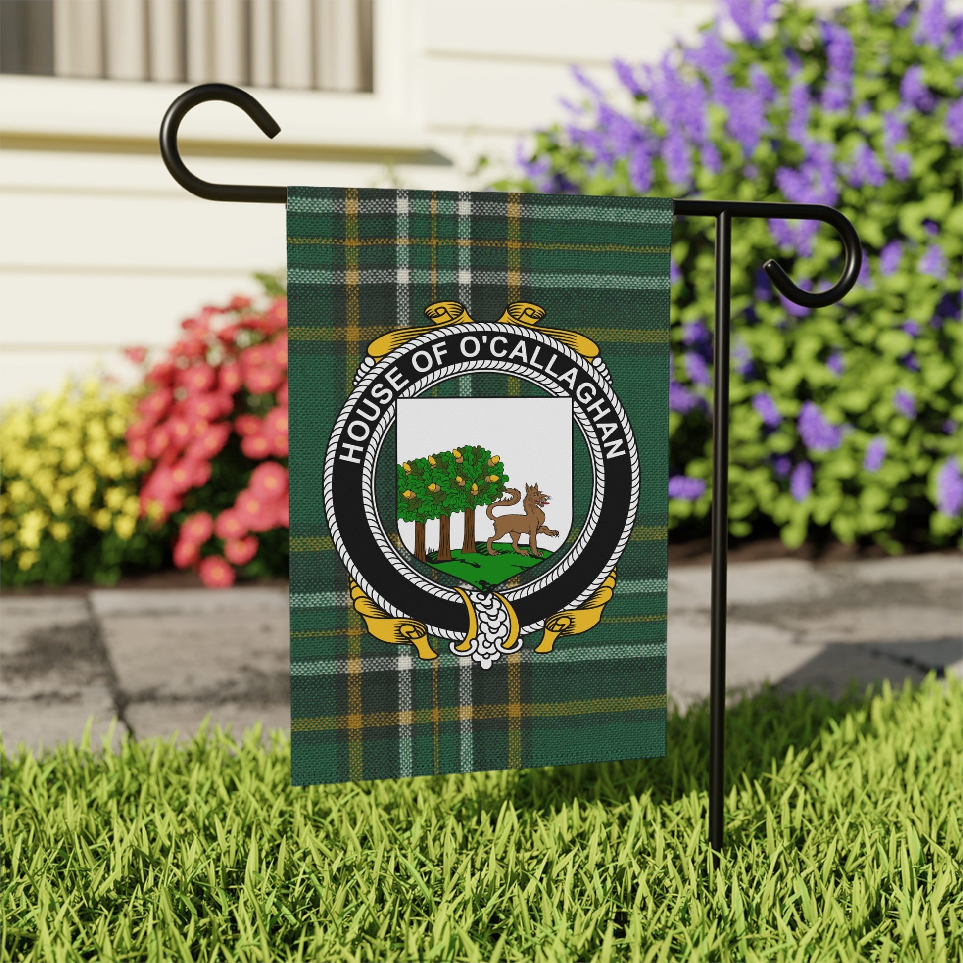 House of O'Callaghan Garden Flag Perfect for Decor