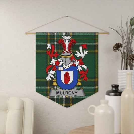 Mulrony Tartan and Crest Wall Hanging product