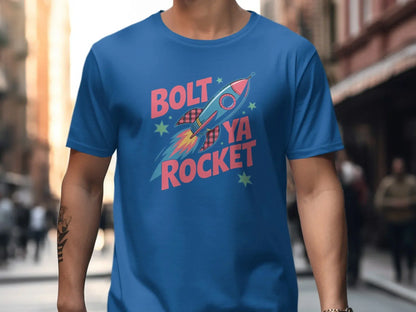 Bolt Ya Rocket Graphic T-Shirt product