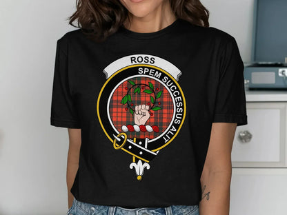Ross Spem Successus Clan Crest Graphic Shirt product