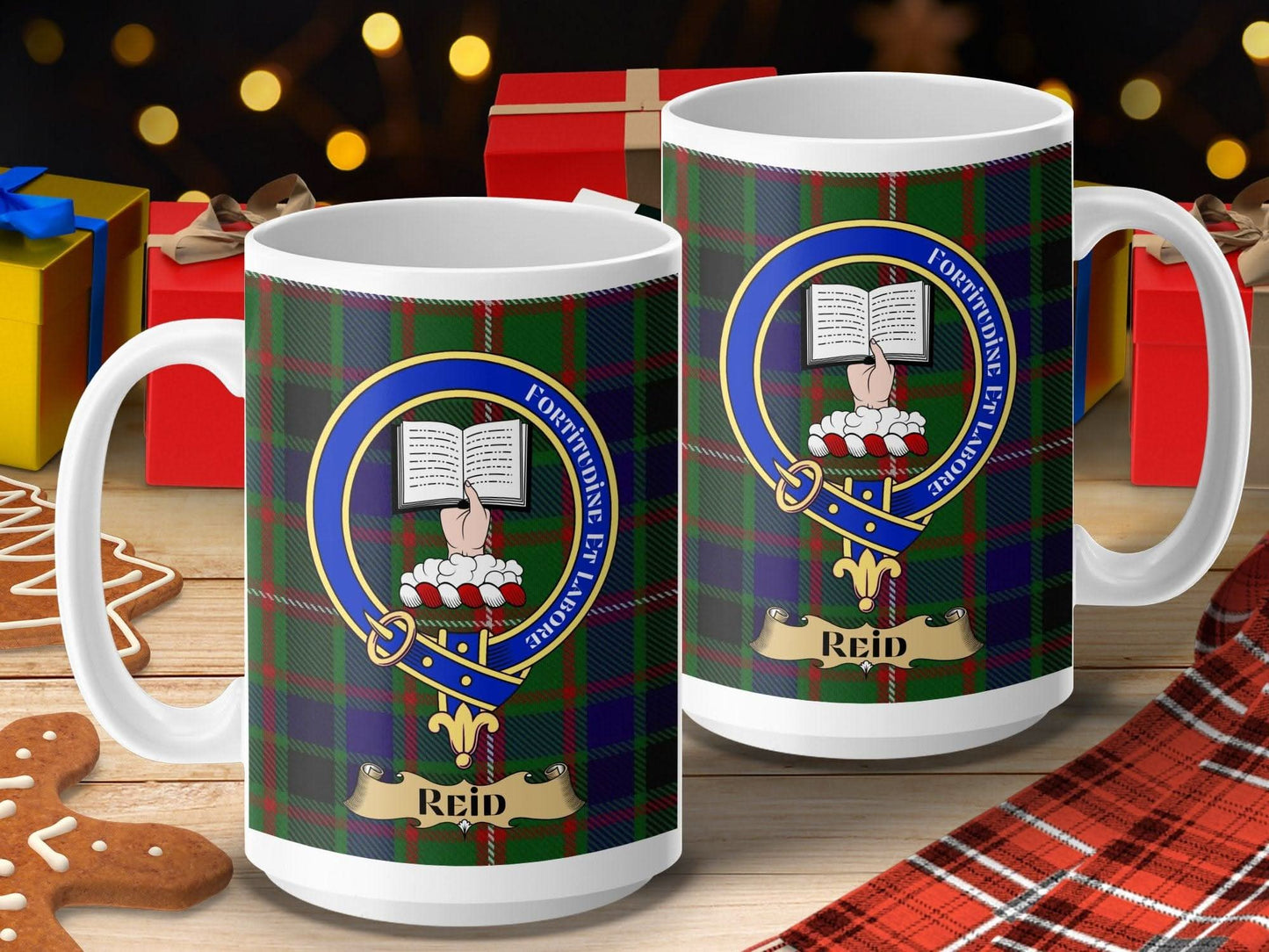 Personalized Festive Clan Crest Mug Perfect Gift product