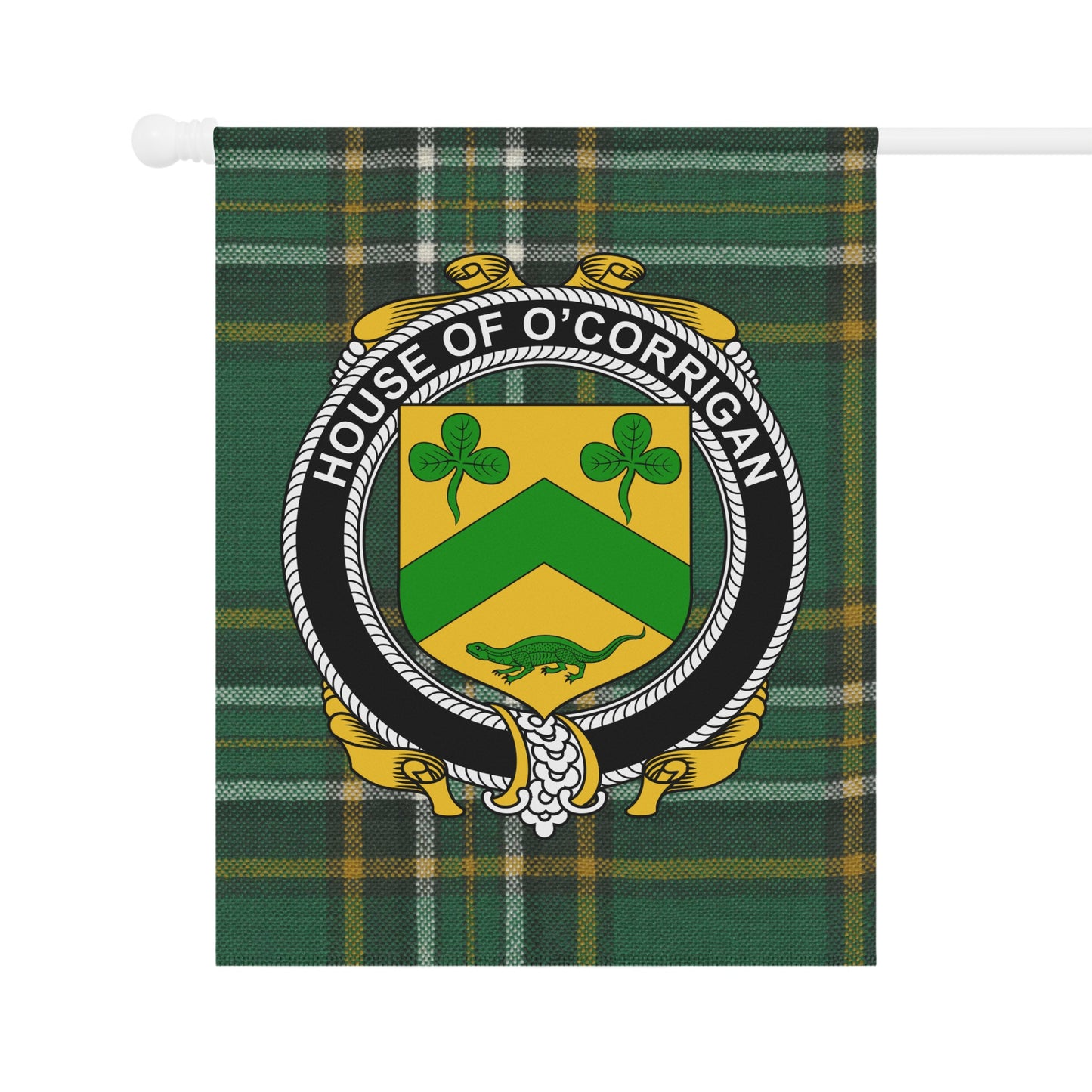 House of O'Corrigan Plaid Decorative Banner