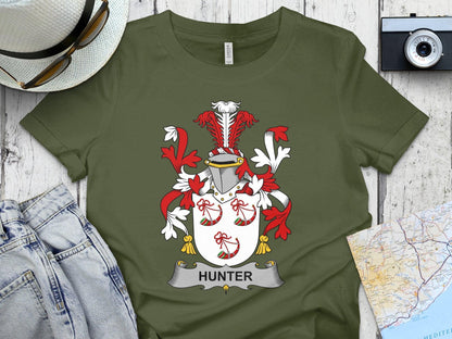 Heraldic Crest Hunter Graphic T-shirt product type