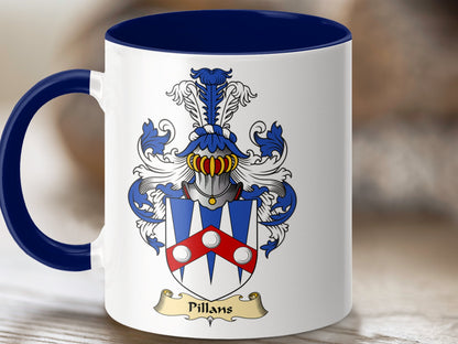 Clan Pillans Scottish Coat of Arms Mug - Living Stone Gifts