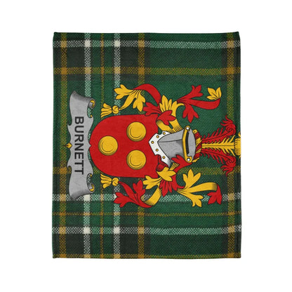 Burnett Clan Tartan Blanket Scottish Heritage product