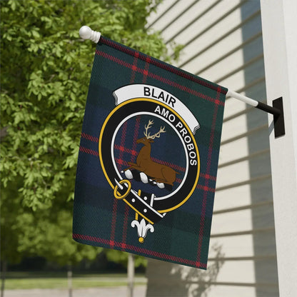 Blair Amo Probos Tartan Crest House Flag product