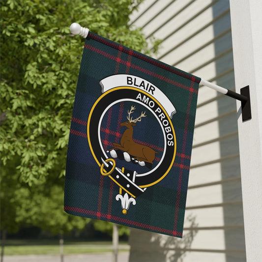 Blair Amo Probos Tartan Crest House Flag product