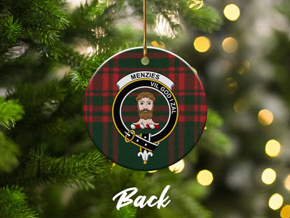 Family Crest Menzies Christmas Ornament product type