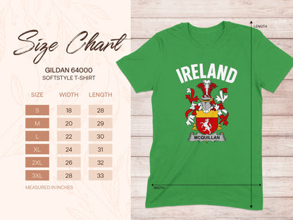 Ireland McQuillan Gildan 64000 SoftStyle T-Shirt