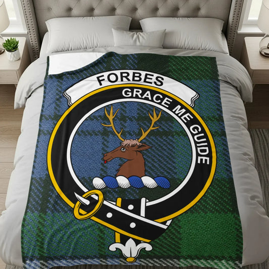 Grace Me Guide Forbes Family Crest Blanket product