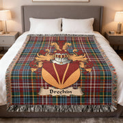 Brechin Family Shield Scottish Woven Blanket