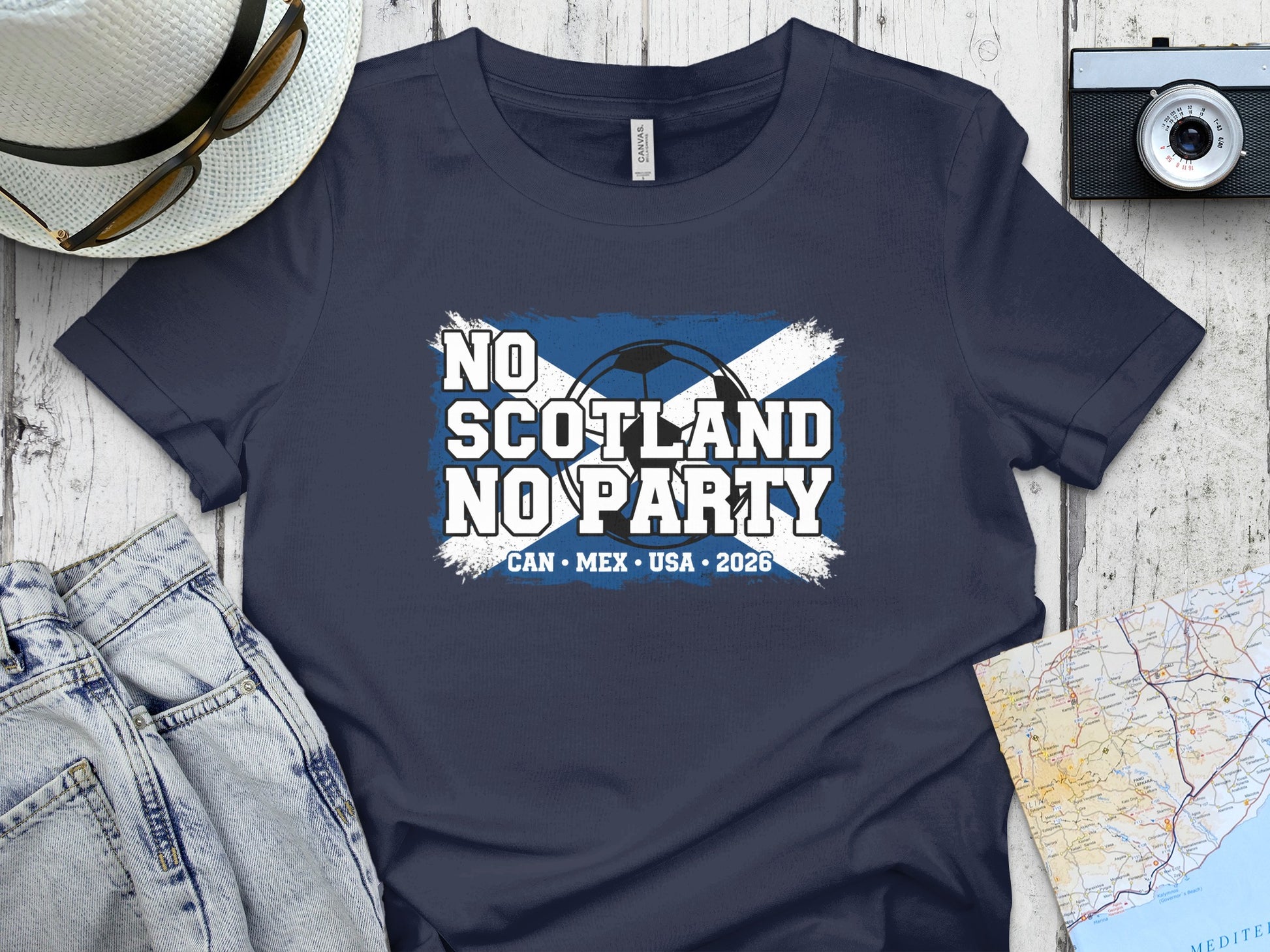 No Scotland No Party CAN MEX USA 2026 Shirt