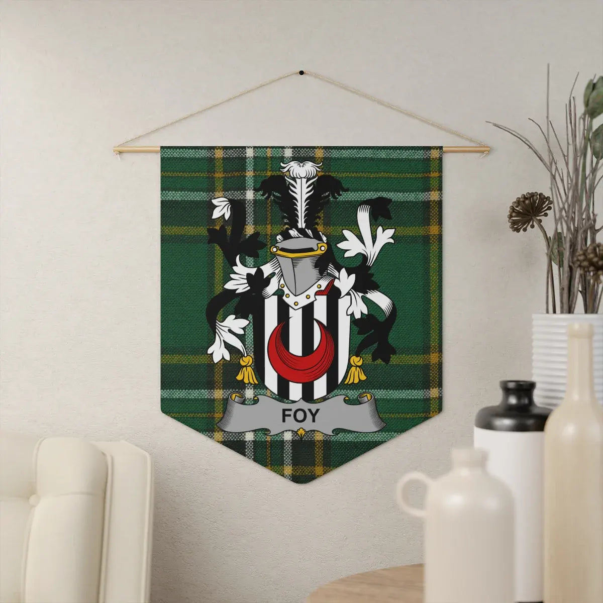 Family Heritage Coat of Arms Wall Hanging product