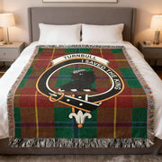 Turnbull Clan Scottish Tartan Woven Cotton Heritage Blanket