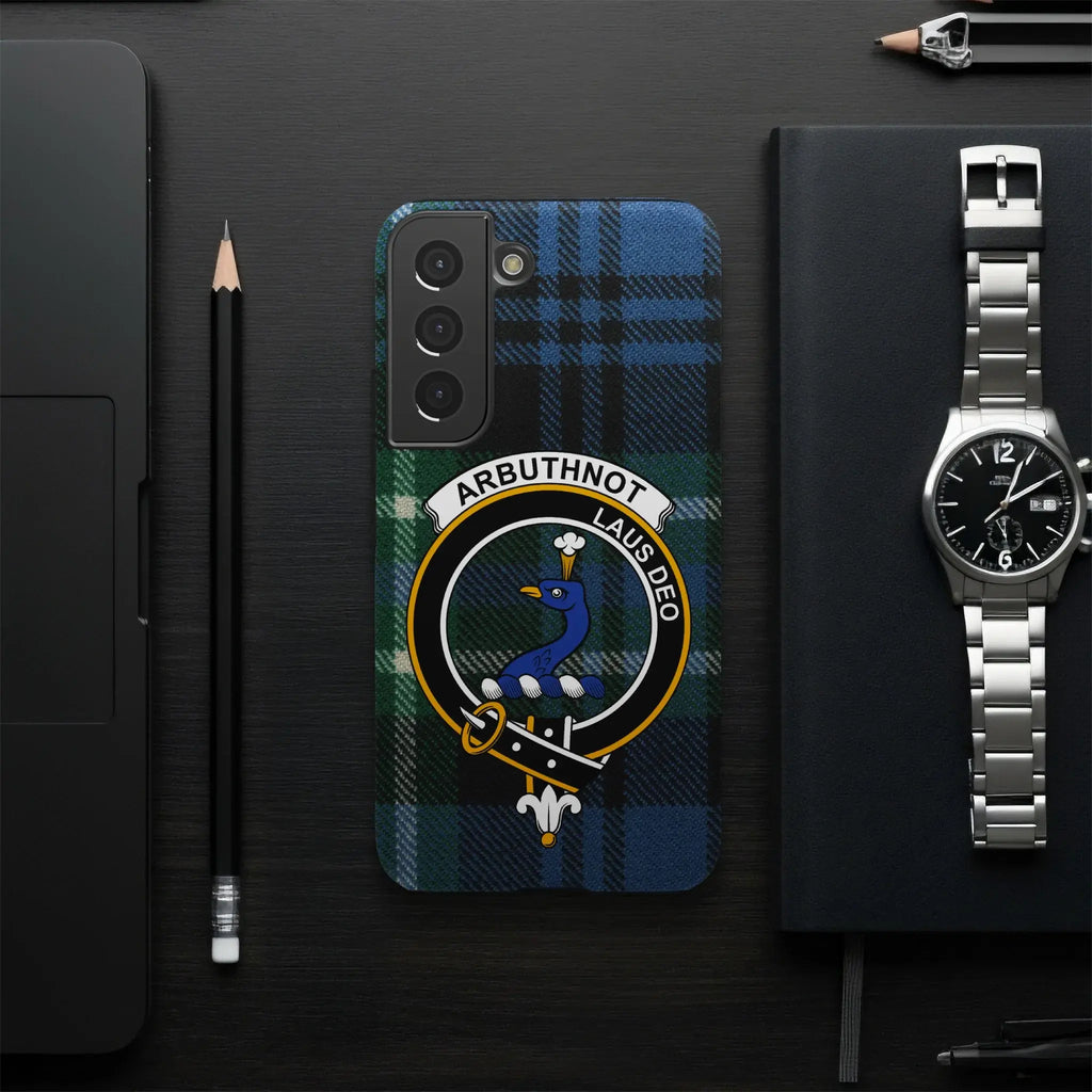 Arbuthnot Family Crest Phone Case for Stylish Protection