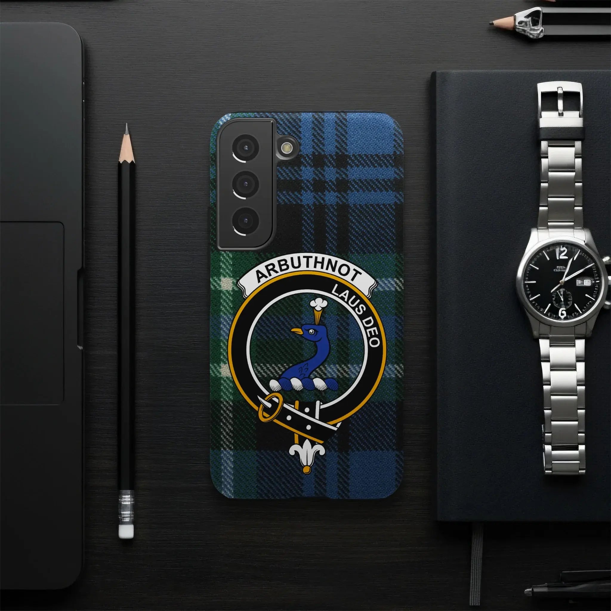 Arbuthnot Family Crest Phone Case for Stylish Protection