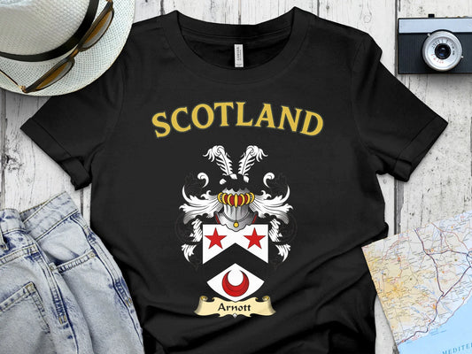 Scotland Arnott Family Crest Graphic T-shirt product