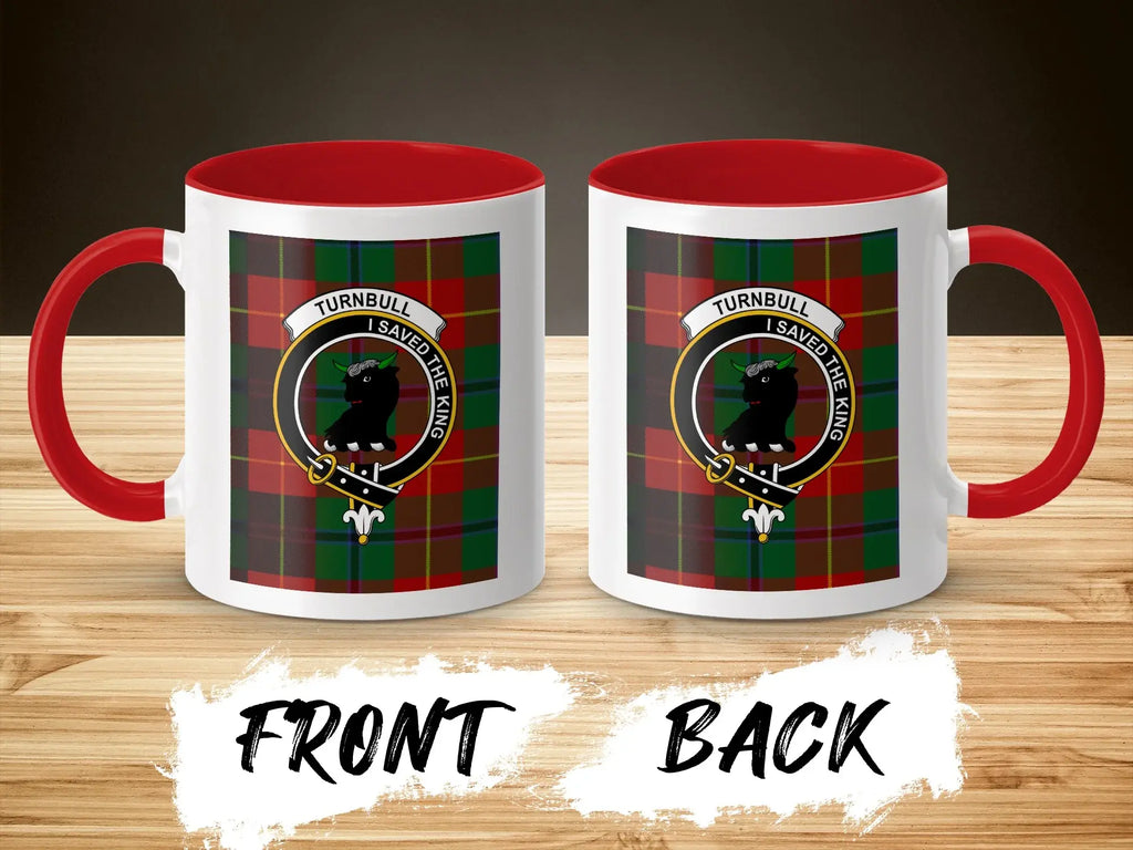 Turnbull I Saved The King Tartan Plaid Coffee Mug