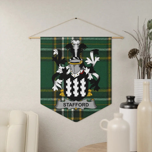 Stafford Family Crest Wall Decor Banner product type