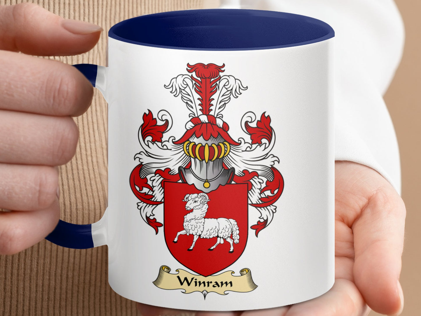 Winram Clan Scottish Coat of Arms Mug - Living Stone Gifts