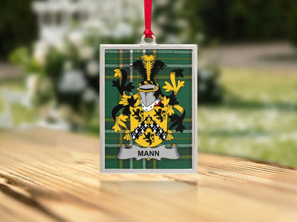 Family Crest Personalized Ornament product