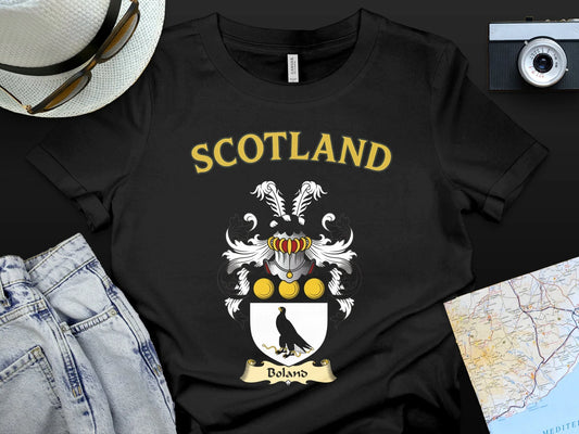 Scotland Boland Crest Graphic Design Shirt product type