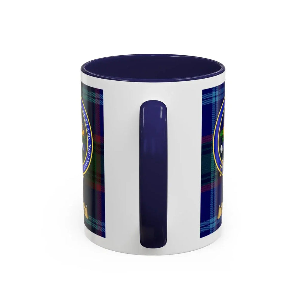 Edward clan crest mug shown in 11 oz and 15 oz sizes