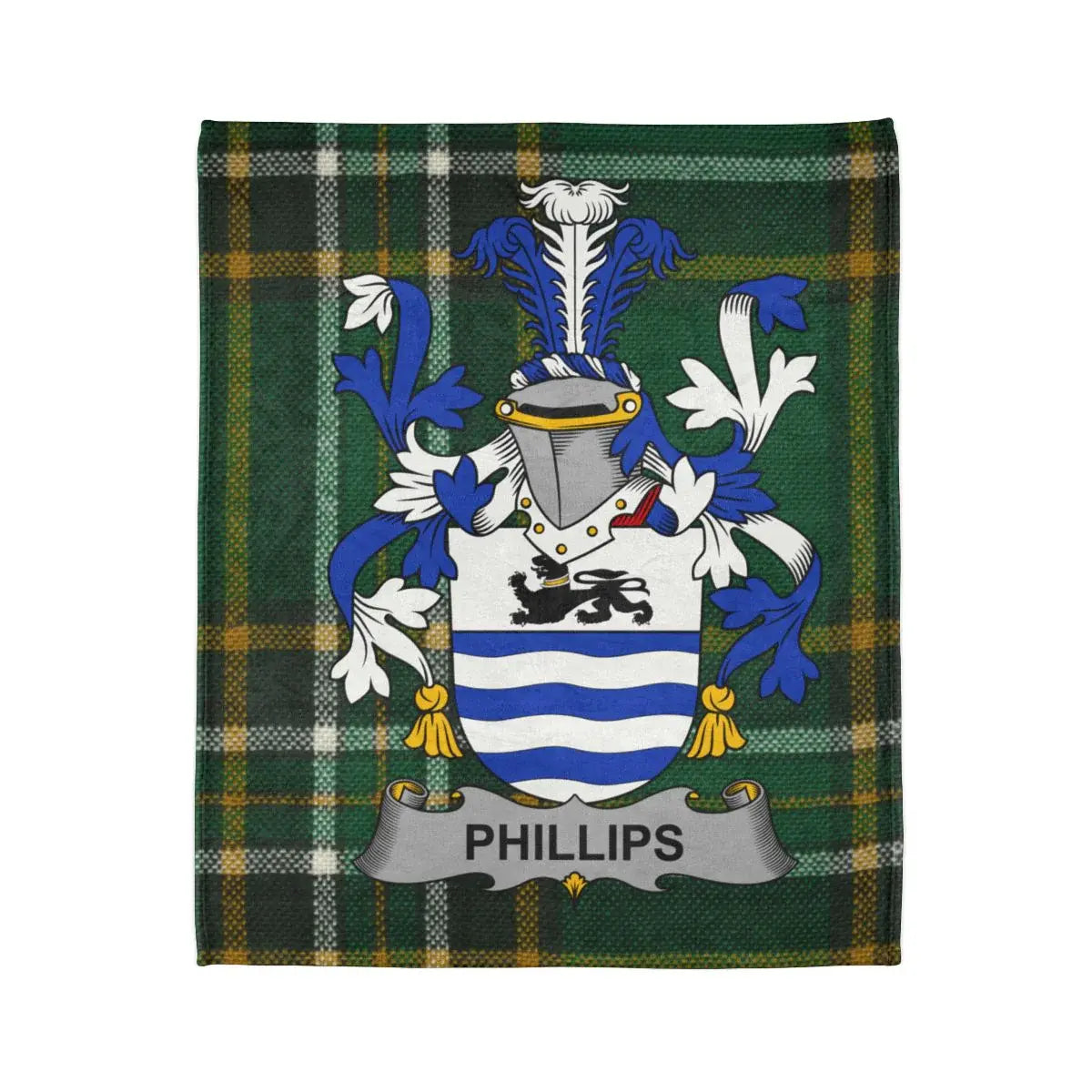 Phillips Family Crest Plaid Pattern product type