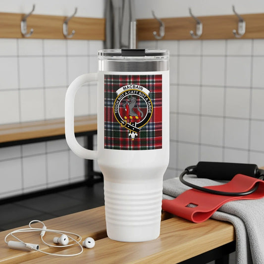 Scottish Clan MacBain Tartan Travel Mug Product