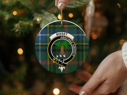 Bisset Absconsa Inresci Plaid Circle Decoration product type