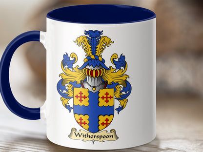 Clan Witherspoon Scottish Coat of Arms Mug - Living Stone Gifts