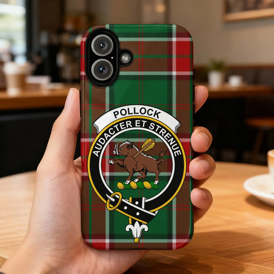 Custom Pollock Clan Crest Case for iPhone