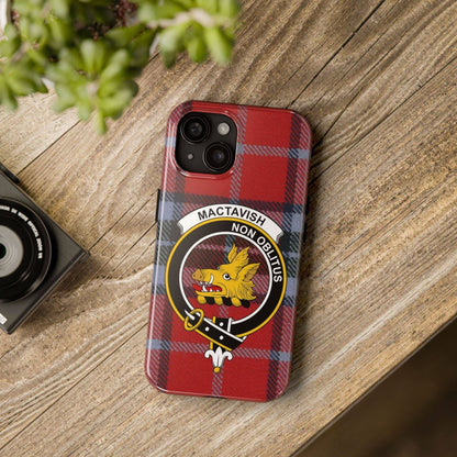 MacTavish Clan Scottish Tartan Cell Phone Case - Celtic Ancestry Gifts