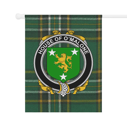 House of O'Malone Tapestry with Irish Crest Design