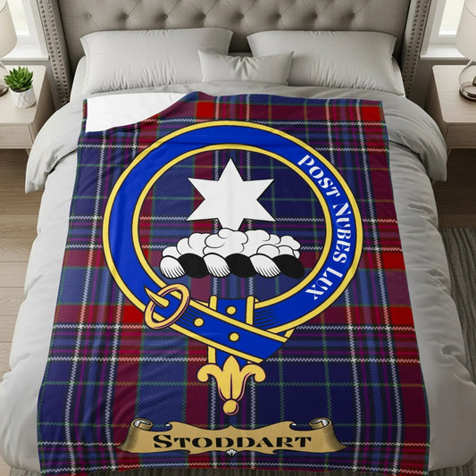 Personalized Stoddart Clan Blanket Custom Product