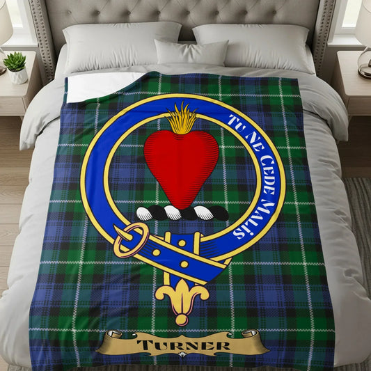 Turner Scottish Clan Crest Plaid Blanket product type