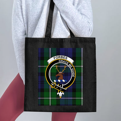 Forbes Grace Me Guide Scottish Tartan Tote Bag - Living Stone Gifts