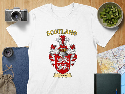 Scotland Halon Family Crest Graphic Print product type