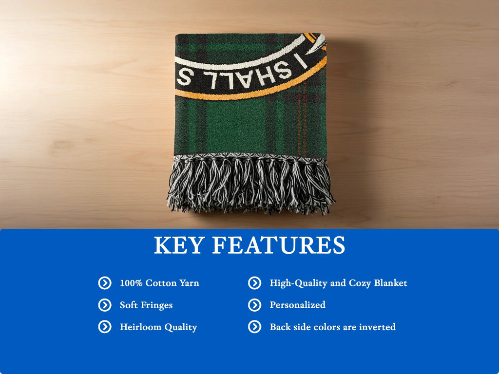 Cozy Green Shaw Is Heirloom Quality Soft Fringes Blanket