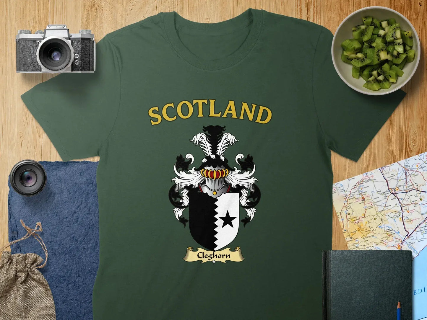 Scotland Clans Crest Family Heritage T-Shirt product type