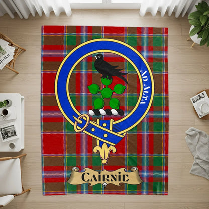 Cairnie Clan Crest Tartan Pattern Rug product