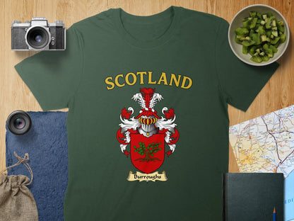 Scotland Family Crest Emblem Graphic T-Shirt product type